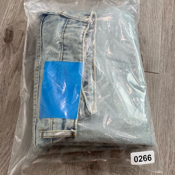 One teaspoon truckers low waist jeans Free People Sz 32 NEW - Picture 12 of 12